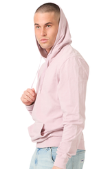 Royal Apparel 13555PD Unisex Vintage Pigment Dyed Fleece Pullover Hoody - Mauve