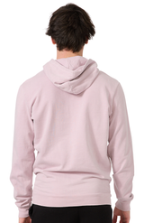 Royal Apparel 13555PD Unisex Vintage Pigment Dyed Fleece Pullover Hoody - Mauve