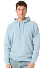 Royal Apparel 13555PD Unisex Vintage Pigment Dyed Fleece Pullover Hoody - Bluestone