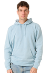 Royal Apparel 13555PD Unisex Vintage Pigment Dyed Fleece Pullover Hoody - Bluestone