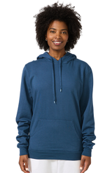 Royal Apparel 13555PD Unisex Vintage Pigment Dyed Fleece Pullover Hoody - Blue Steel