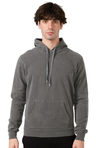 Royal Apparel 13555PD Unisex Vintage Pigment Dyed Fleece Pullover Hoody - Charcoal
