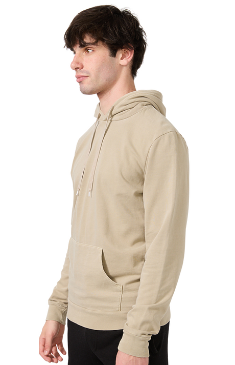 Royal Apparel 13555PD Unisex Vintage Pigment Dyed Fleece Pullover Hoody - Khaki