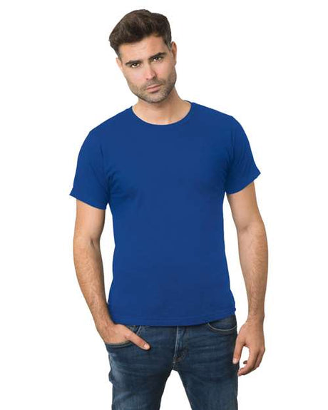 Bayside Men's Union-Made Fine Jersey T-Shirt - Bayside 2925 Bayside Royal S
