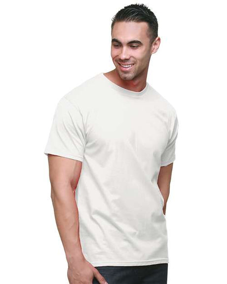 Bayside Men's Union-Made Fine Jersey T-Shirt - Bayside 2925 Bayside White S