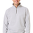 Royal Apparel 13558 Unisex Fleece Quarter Zip - Heather Grey