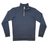 Royal Apparel 13558 Unisex Fleece Quarter Zip - Navy