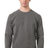Royal Apparel 13559PD Unisex Vintage Pigment Dyed Fleece Crew Sweatshirt - Charcoal