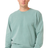 Royal Apparel 13559PD Unisex Vintage Pigment Dyed Fleece Crew Sweatshirt - Fern