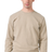 Royal Apparel 13559PD Unisex Vintage Pigment Dyed Fleece Crew Sweatshirt - Khaki