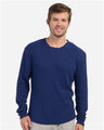 Boxercraft Men's Waffle Knit Long Sleeve T-Shirt - Boxercraft BM3103