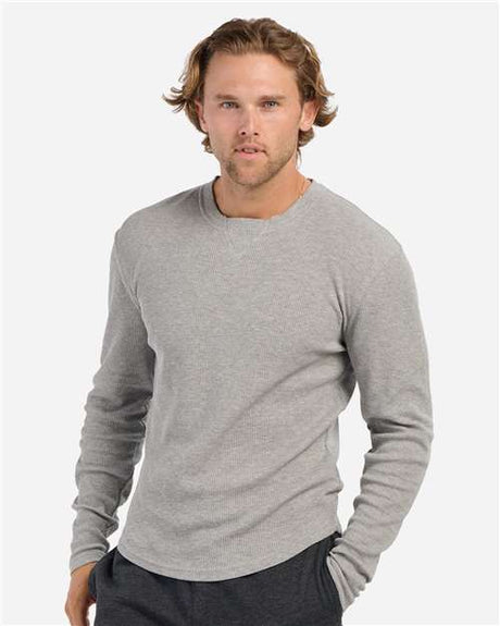 Boxercraft Men's Waffle Knit Long Sleeve T-Shirt - Boxercraft BM3103