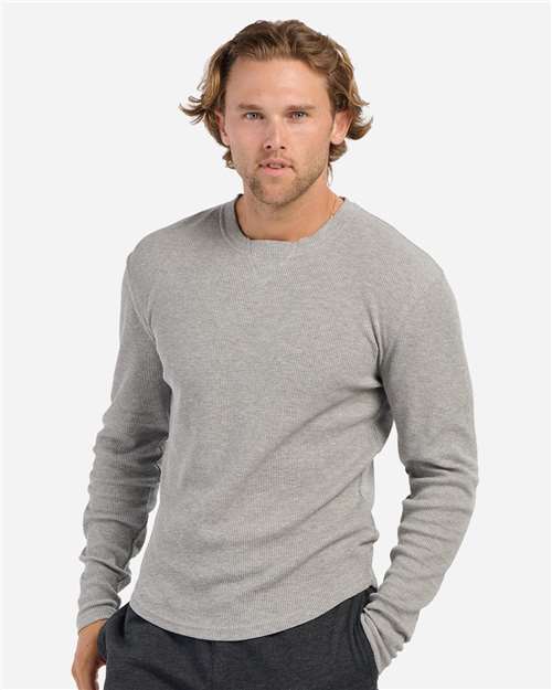 Boxercraft Men's Waffle Knit Long Sleeve T-Shirt - Boxercraft BM3103