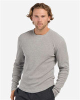 Boxercraft Men's Waffle Knit Long Sleeve T-Shirt - Boxercraft BM3103