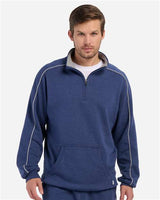 Boxercraft Men's French Terry Quarter-Zip Pullover - Boxercraft BM5204