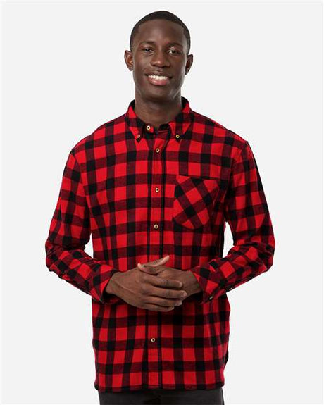 Boxercraft Men's Flannel Button Down Shirt - Boxercraft BU7401