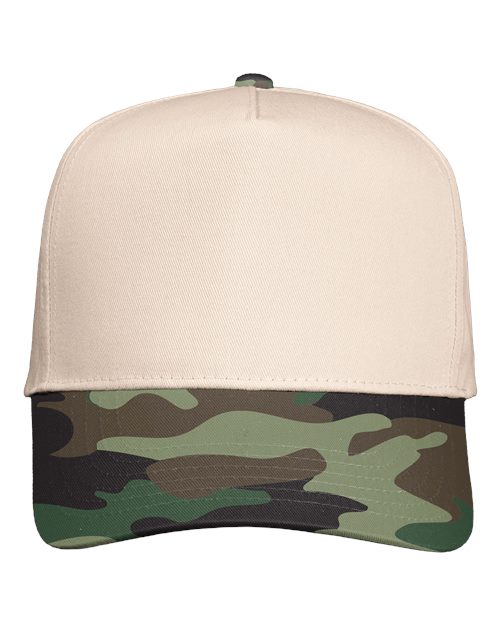 Joe's USA 5 Panel, Mid Profile Baseball Cap | Joe's USA J88069