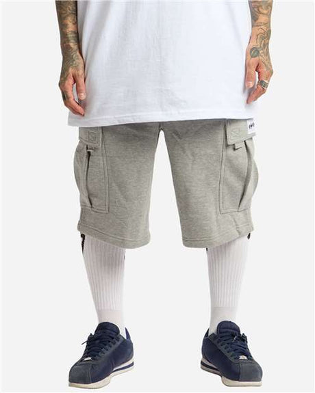Shaka Wear Unisex Fleece Cargo Shorts - Shaka Wear SHFCS