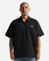Shaka Wear Unisex Work Heavyweight Quarter-Zip Short Sleeve Shirt - Shaka Wear SHQZWS