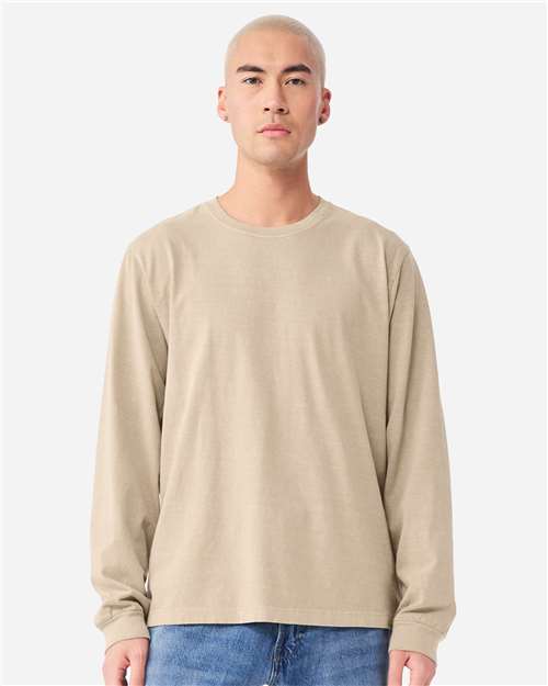 BELLA + CANVAS Unisex Heavyweight Garment-Dyed Long Sleeve Tee - BELLA + CANVAS 4851GD