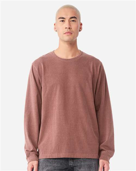 BELLA + CANVAS Unisex Heavyweight Garment-Dyed Long Sleeve Tee - BELLA + CANVAS 4851GD