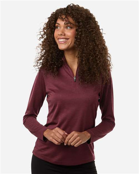 All-Sport Performance Women's Pro-Lock Performance Mélange Quarter-Zip Pullover