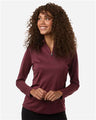 All-Sport Performance Women's Pro-Lock Performance Mélange Quarter-Zip Pullover