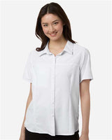 CORE365 Women's UltraUVP Shoreline Short Sleeve Staff Shirt - CORE365 CE520W