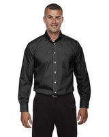 Joe's USA Men's Tall Crown Collection® Broadcloth Woven Dress Shirt