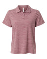 Team 365 Women's Relay Heathered Stripe Polo - Team 365 TT125W