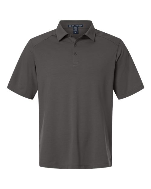 Joe's USA Men's Seaton Pebble Textured Polo