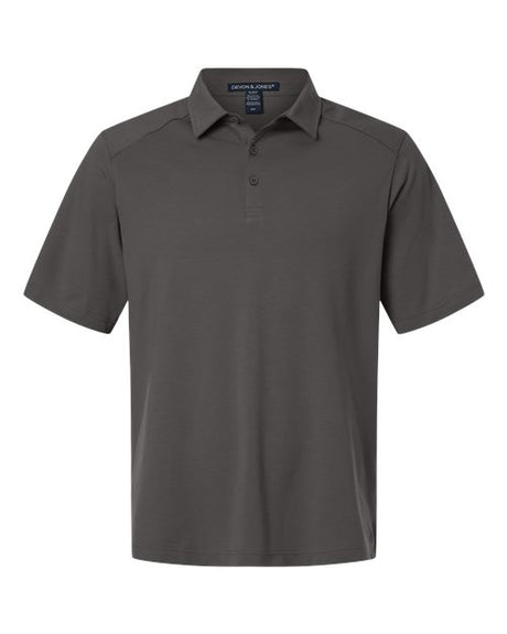 Joe's USA Men's Seaton Pebble Textured Polo