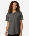 Joe's USA Women's Seaton Pebble Textured Polo
