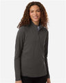 Joe's USA Women's Seaton Pebble Textured Quarter-Zip Pullover