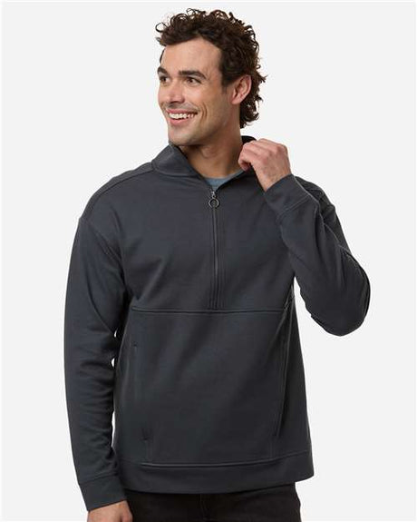 North End Men's Mantra Half-Zip Ottoman Pullover - North End NE220