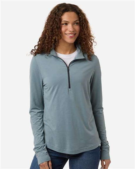 North End Women's JAQ Stretch Performance Quarter-Zip - North End NE405W