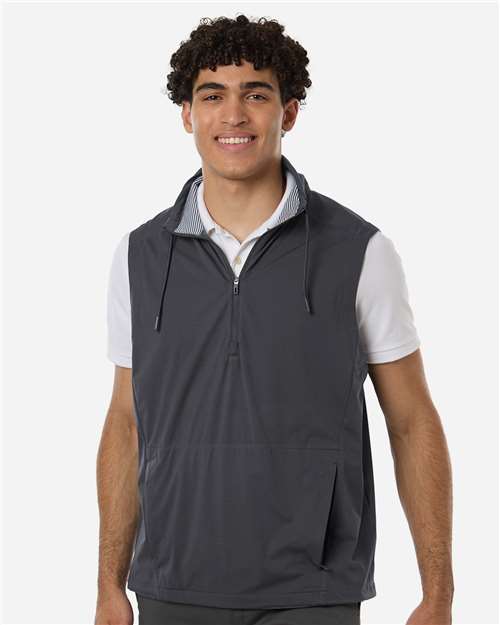North End Men's Network Lightweight Quarter-Zip Vest - North End NE76