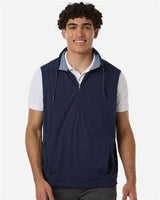 North End Men's Network Lightweight Quarter-Zip Vest - North End NE76