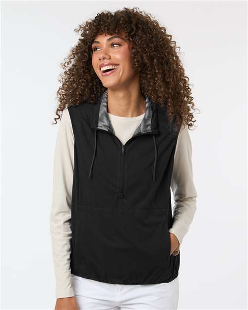 North End Women's Network Lightweight Quarter-Zip Vest - North End NE76W