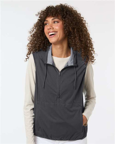 North End Women's Network Lightweight Quarter-Zip Vest - North End NE76W