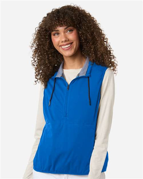 North End Women's Network Lightweight Quarter-Zip Vest - North End NE76W