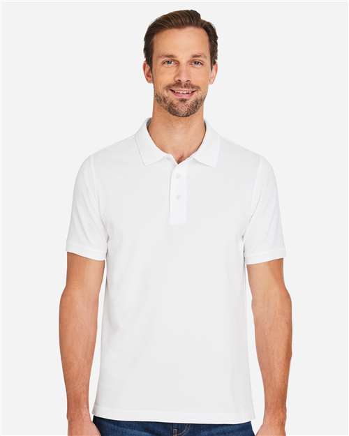 Harriton Men's Valiant Cotton Snag Protect Polo - Harriton M205T