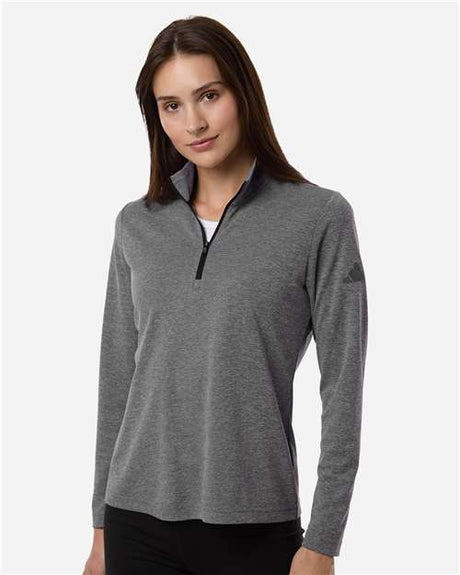 Adidas Women's Lightweight Quarter-Zip Pullover - Adidas A400