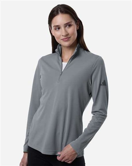 Adidas Women's Lightweight Quarter-Zip Pullover - Adidas A400