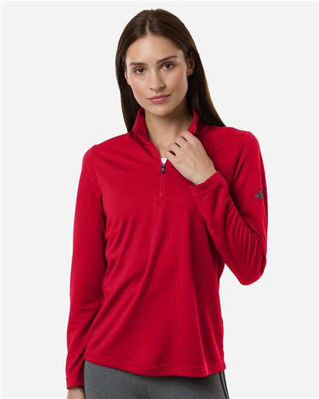 Adidas Women's Lightweight Quarter-Zip Pullover - Adidas A400