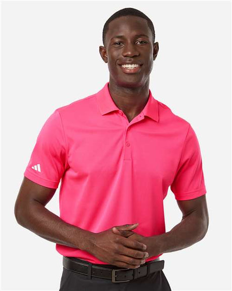 Adidas Men's Performance Piqué Polo - Adidas A430