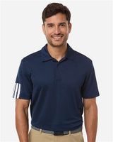 Adidas Men's Performance 3-Stripes Climacool Polo - Adidas A719
