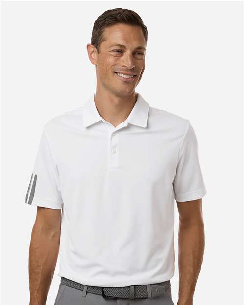 Adidas Men's Performance 3-Stripes Climacool Polo - Adidas A719