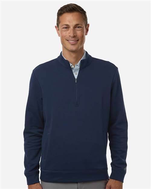 Adidas Men's Elevated Fleece Quarter-Zip Pullover - Adidas A721
