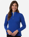 All-Sport Performance Women's Stretch Quarter-Zip Fleece Pullover
